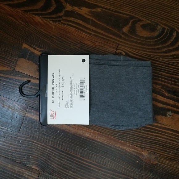 Lildy Heather Gray Jeggings - Picture 3 of 5